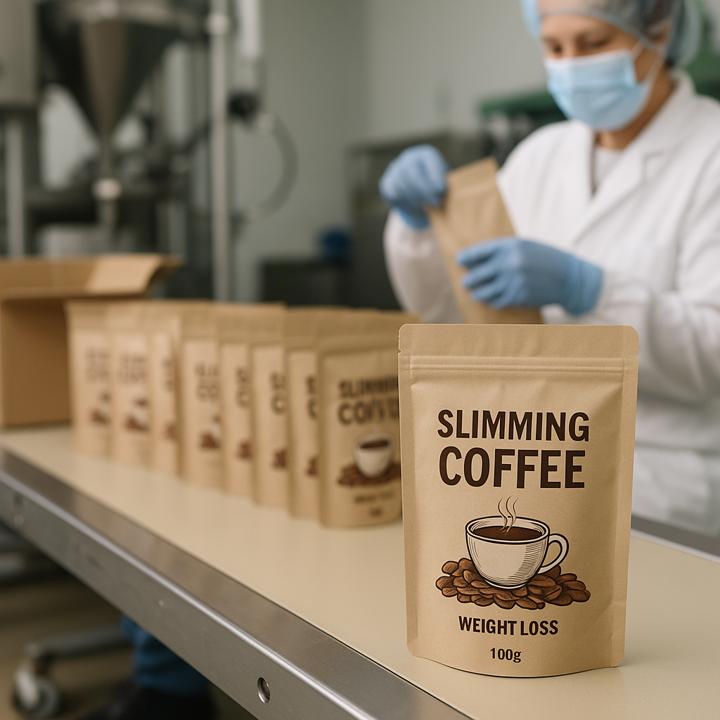 Fason zayıflama kahvesi üretimi